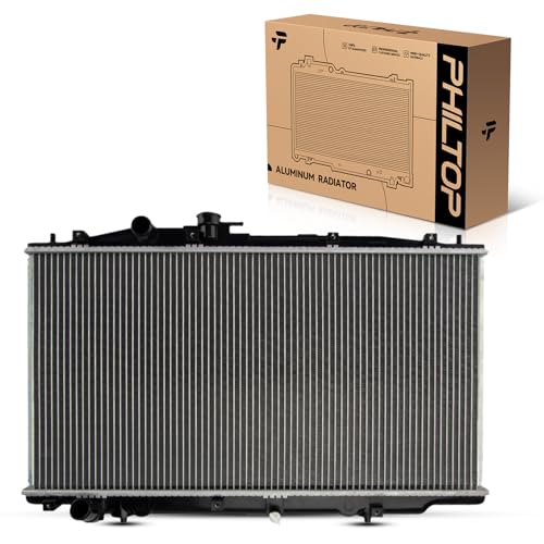 PHILTOP CU2571 Engine Coolant Aluminum Radiator for 2003-2007 Accord 3.0L