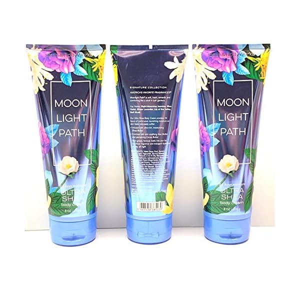 Bath & Body Works Moonlight Path Ultra Shea Body Cream Pack of 3