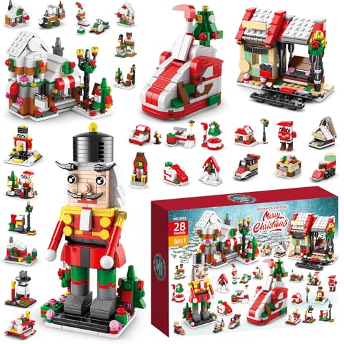 Reviews de Calendarios de adviento los más recomendados. 49 Calendario de Adviento 2026 – ¡Disfruta de 24 días Juego de Cuenta Regresiva de Navidad! Encantadoras Cifras y Accesorios Puede Usarse Como Regalo de Navidad, Adornos de...