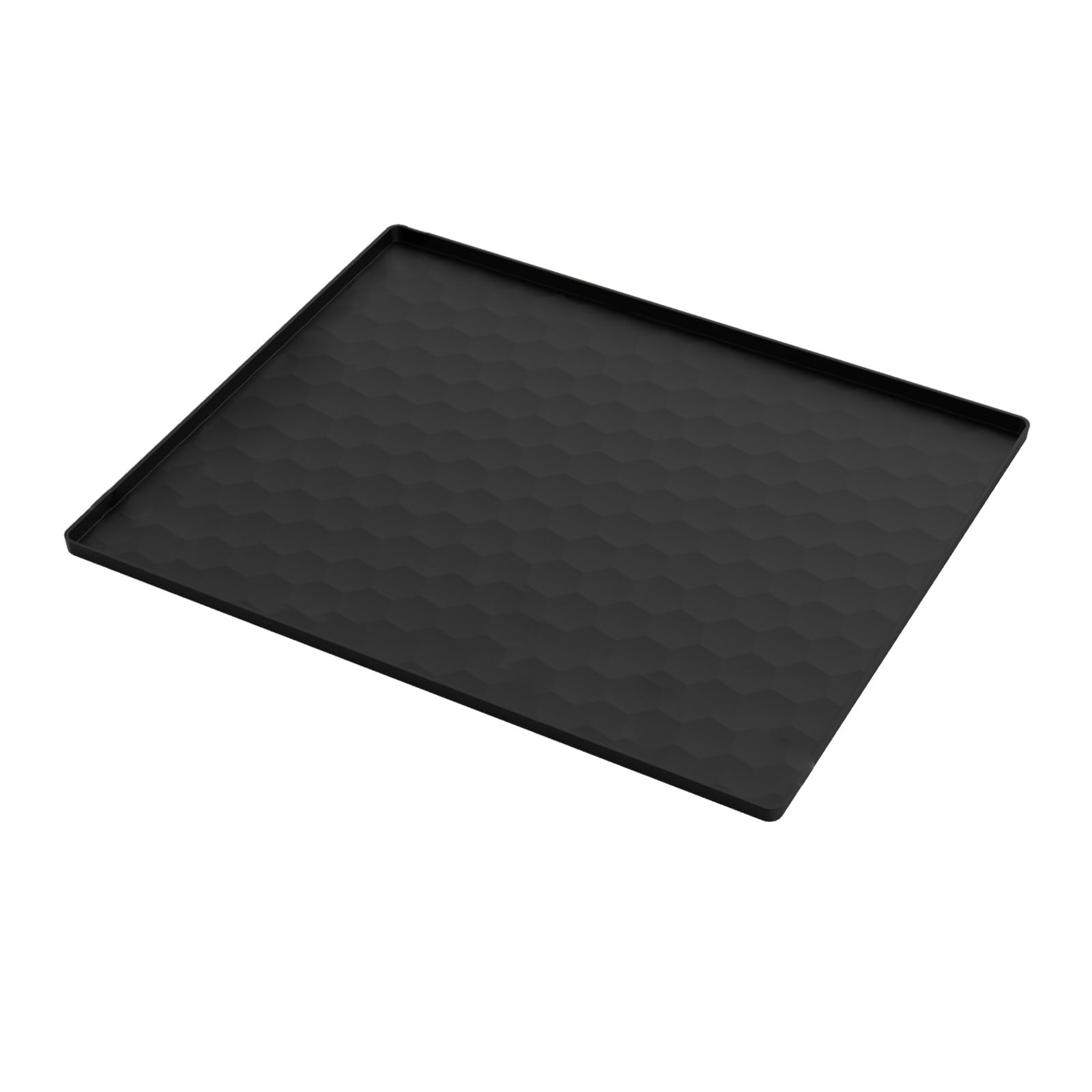 Msioytog Dishwasher Drain Pan Mat Silicone Dishwasher Under Mat for Enhanced Protections Against Heat and Sliding Enduring Leakproof Washer Tray