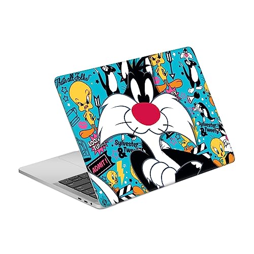 Autocollant Looney Tunes Sylvester au café sur MacBook Pro 13