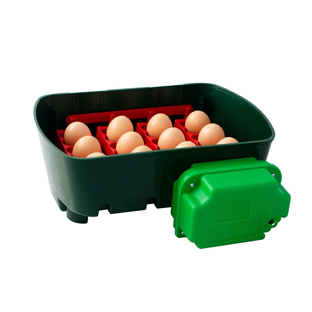 Incubadora digital ET12 con unidad giratoria OVOMATIC - River Systems - Capacidad 12 huevos de tamaño mediano o 48 pequeños
