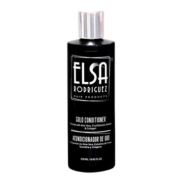 Gold Conditioner, Cream Rinse Hair Conditioner for Women and Men with Curly and Straight, Enriched with protein & Fruit Extracts, Keratine and Collagen, Free Paraben and Sulfate 8.45Oz