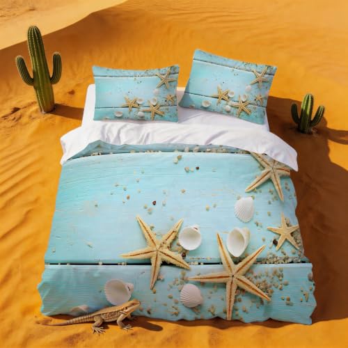 Parure de lit 140 x 200 mer pour lit 1 personne avec housse de couette douce sans repassage