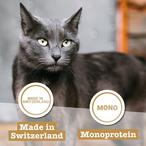 catz finefood Meatz Katzen Leckerlies Ente N° 7 - knusprig gegrillte Streifen aus Entenfleisch - mit Aloe Vera für die Darmflora - Katzensnack ohne Zucker, getreidefrei, 45g