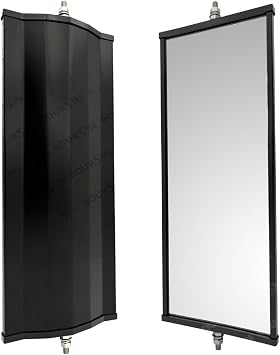 BOURSIN 7x16 Inch Side Door Mirror For ISUZU NPR NQR NRR NPR-HD NRR 1986-2007 Universal West Coast Trucks Buses Driver or Passenger 1 Pcs