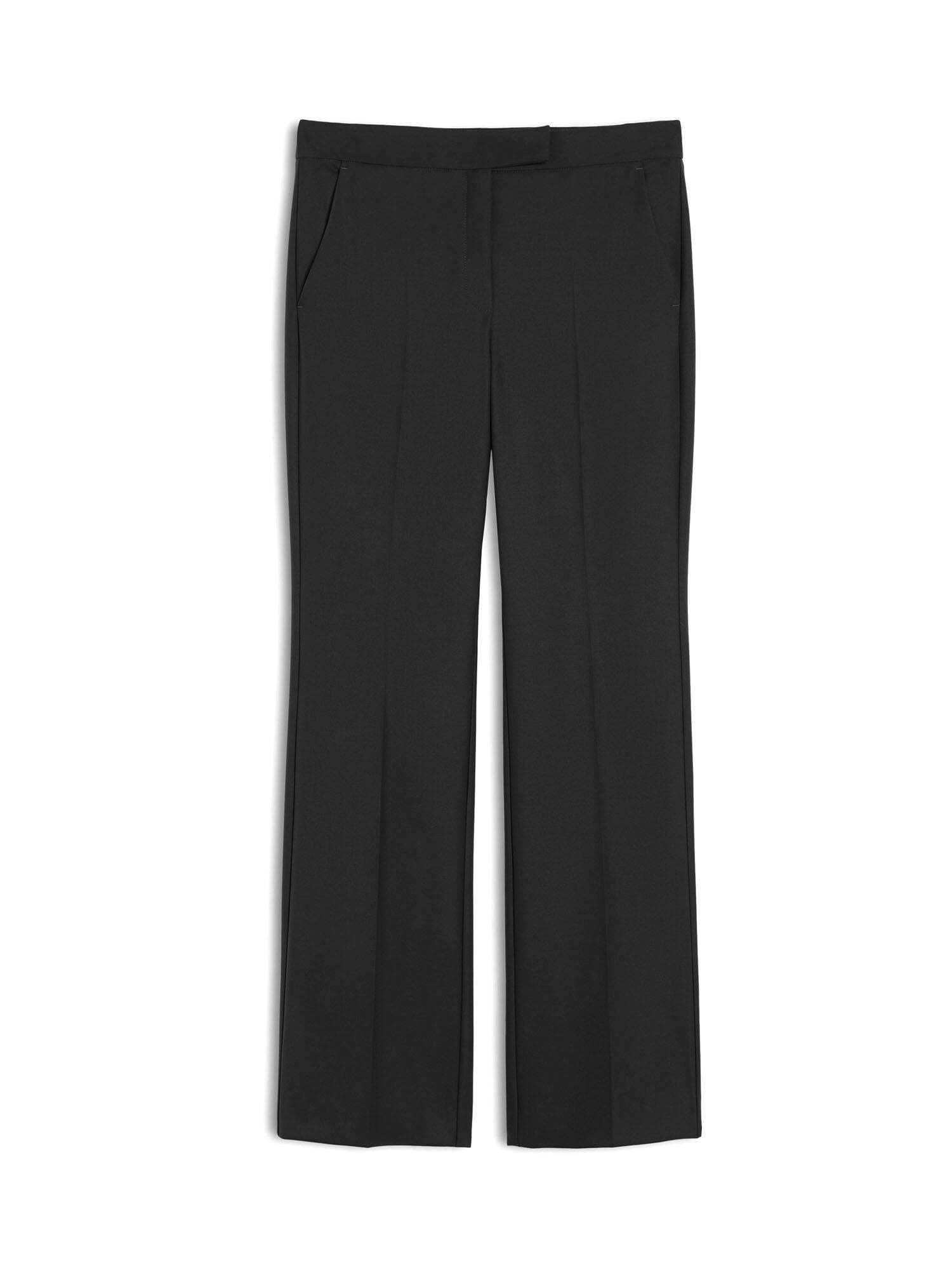Pantalon noir Iblues 2371362436200 fluide anti-plis ajusté