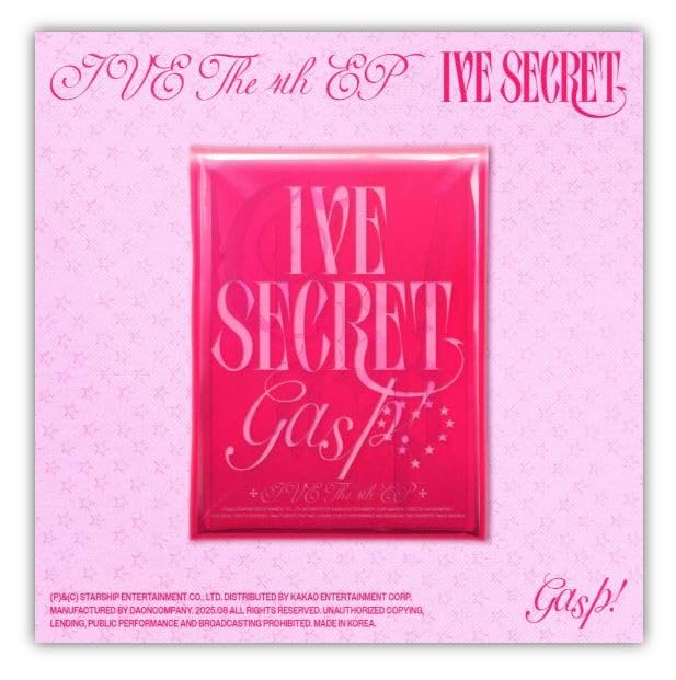 Amazon.co.jp: IVE - 4th EP ALBUM [ IVE SECRET ] 韓国盤 (Gasp! ver