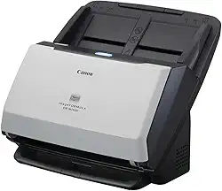 Scanner Canon DR-M160II, Mesa, Duplex, ADF Automático, USB, Alta Performance, Bivolt, Preto e Branco