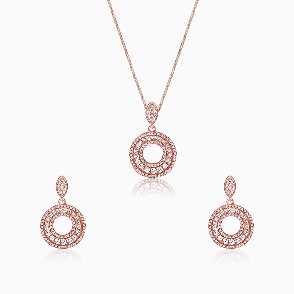 GIVA 925 Silver Anushkas Classic Rose Gold Set With Earrings, Pendant & Chain | Sets for Women & Girls | With Certificate of Authenticity and 925 Stamp | 6 Month Warranty* (B09HCJKLYP) Amazon Price History, Amazon Price Tracker