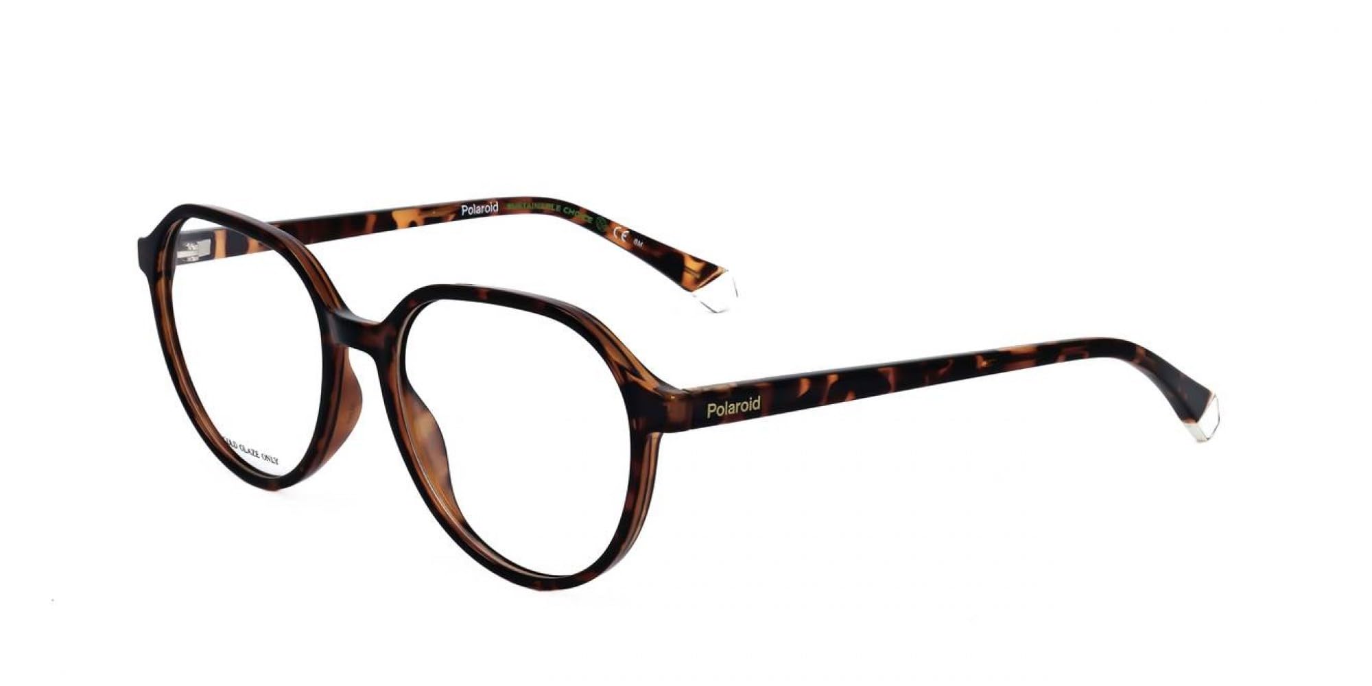 Polaroid Unisex 086/17 Havana Pld D468 Eyewear Women's Injected, Standard, 53