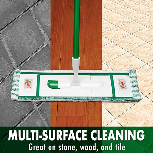 Image of Libman Wet & Dry Microfiber Mop Kit with 3 Microfiber Pads Included