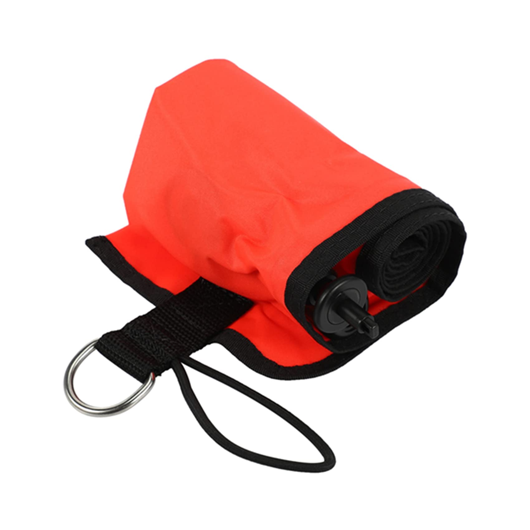 1M Scuba Diving Gonfiabile Segnale di Segnale Boa visibilità Galleggiante Tubo di Segnalazione Salsiccia, Rosso