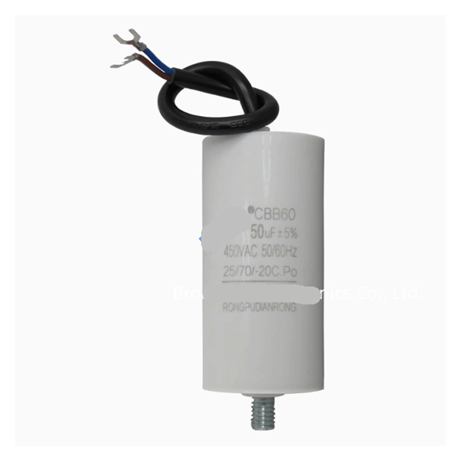 CBB60 Motor Running Capacitor 450V 4UF 5UF 6UF 8UF 10UF 12UF