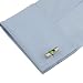 Ducomi® Línea de Lujo Gemelos de Plata y Oro Chapado (Dispositivo)
