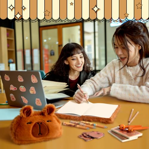 Cadeau papeterie Capybara lot kawaii complet pour récompense scolaire