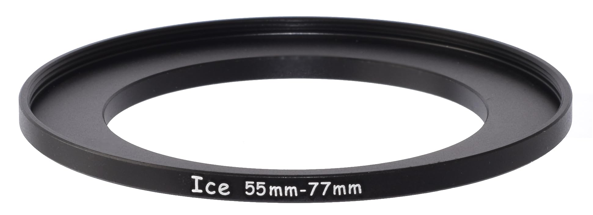 ICE 55mm to 77mm Aluminum Alloy Step Up Ring Filter/Lens Stepping Adapter (55-77mm)