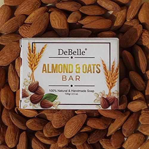 Image of DeBelle Almond and Oats bar Soap-100G