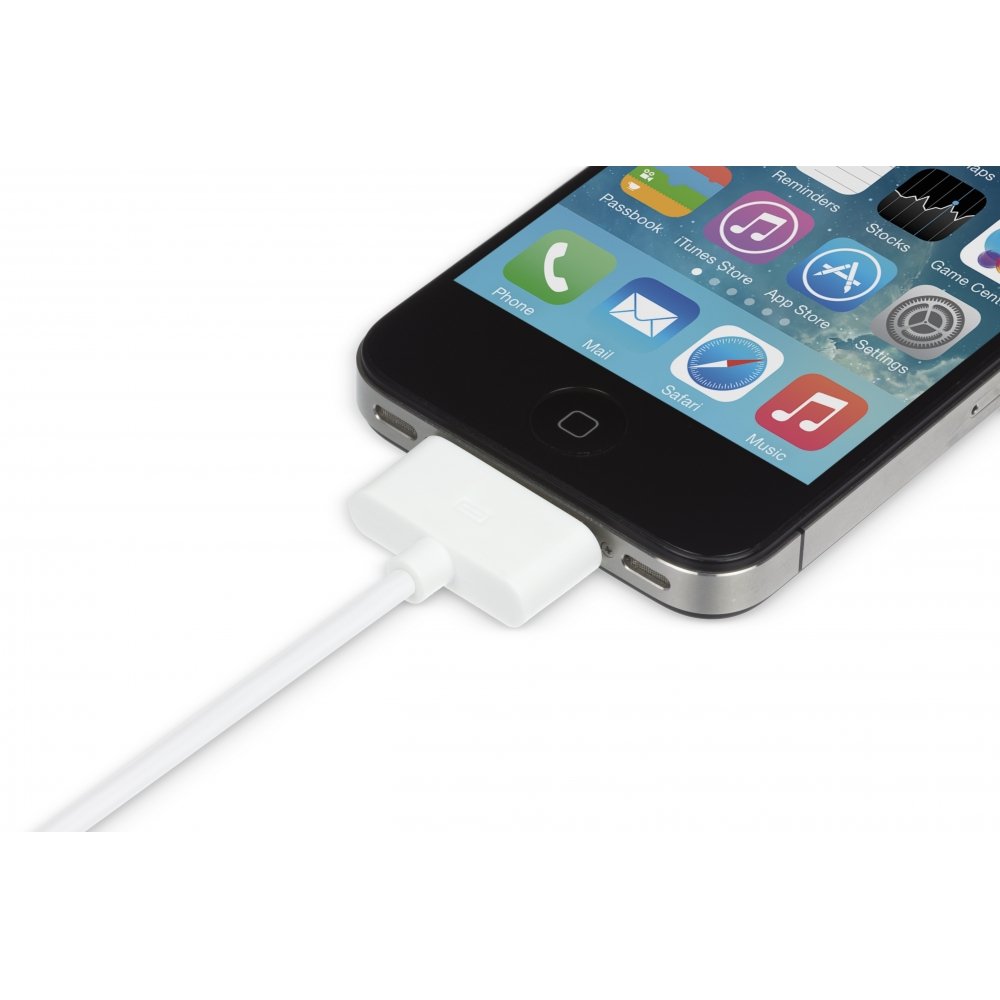 Amazon | kit キット Apple 30-pin データ転送 & 充電ケーブル (White