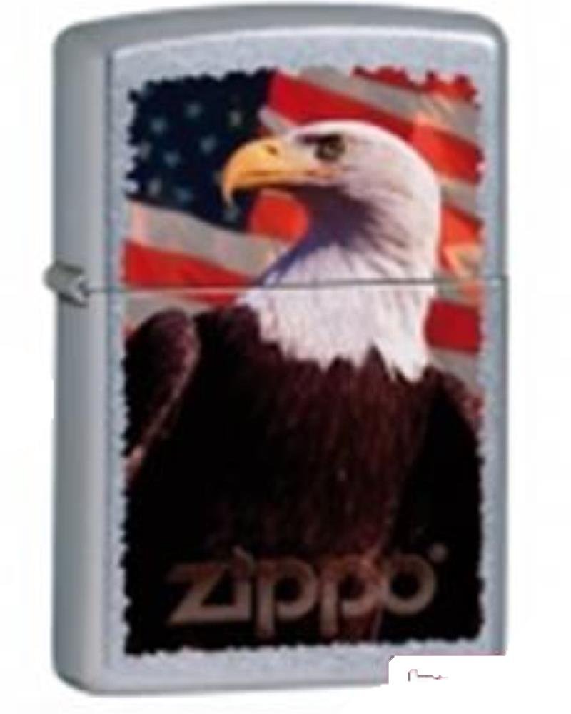 ZIPPO ACCENDINO 11M026 EAGLE AND FLAG