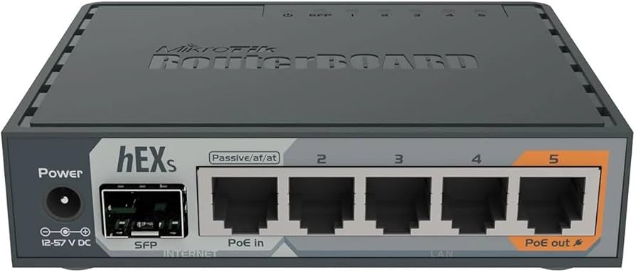 Amazon.com: Mikrotik hEX S Ethernet LAN Black Wired Router Amazon.com: Mikrotik hEX S Ethernet LAN Black Wired Router
