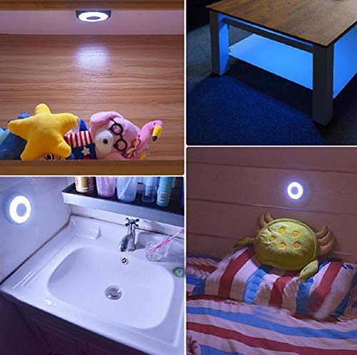 Boddenly Rechargeable Car LED Car Dome Roof Ceiling Interior Light,12V Bright Multi-Function Wall Light Stick on Anywhere Push Lamps for Vehicle RV Camping Motorhome Boat Bedroom Cabinet - Thumbnail 6