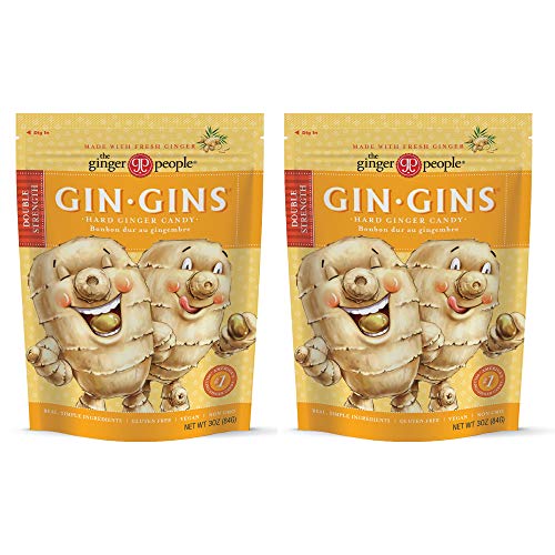 The Ginger People Gin Gins Hard Candy - 3 oz (Pack of 2)