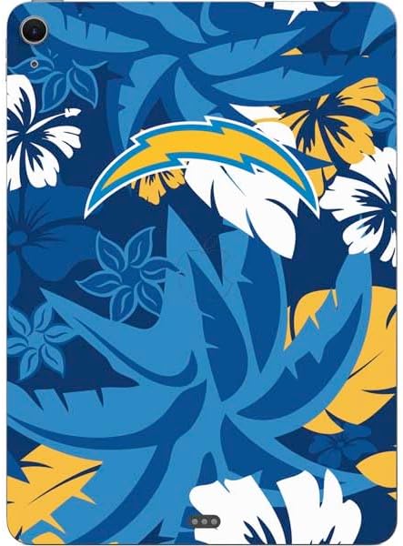 Skinit Decal Tablet Skin Compatible with iPad Air 11in (2024-2025) - Officially Licensed NFL Los Angeles Chargers Tropical Print Design