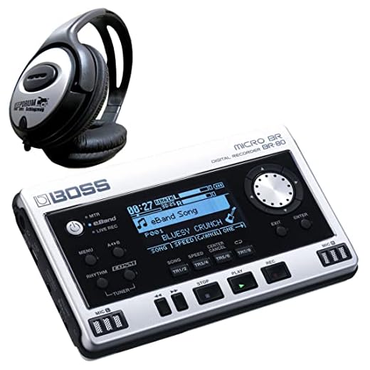 Boss BR-80 - Grabador multipista + auriculares keepdrum
