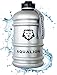 Aqualion Botella de 2 L de Gym Bottle – Botella deportiva – Libre de BPA – 100% a prueba de fugas – Extra fuerte – Exterior – Oficina – Fitness – Natación
