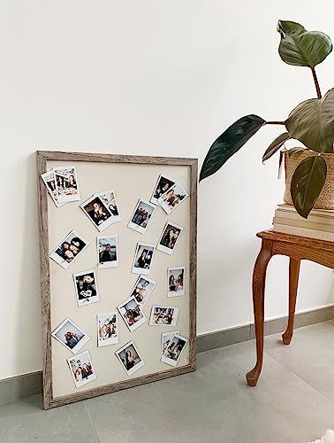 Deknudt Frames - S45RH7M - Cadre Photo Panneau - Magnétique - 10 Aimants - Gris/Beige - 40 x 60 cm – Image 4