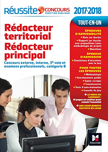 Télécharger Réussite Concours Rédacteur territorial Rédacteur principal catégorie B. 2017-2018 N°59 Francais PDF