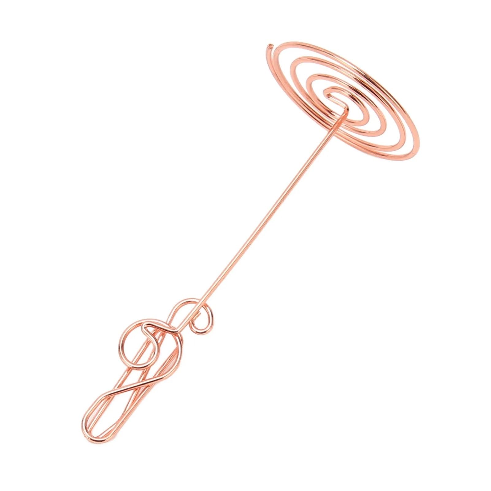 Kartenständer, 10 Stück Tischnummernständer in Kätzchenform, stabile Basis, galvanisiertes Metall, Roségold, Platzkartenhalter(Color 1)