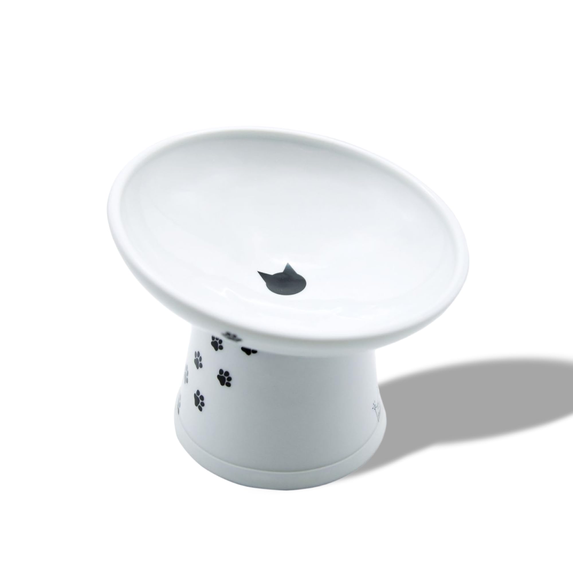 Necoichi Tilted Stress Free Raised Cat Food Bowl…