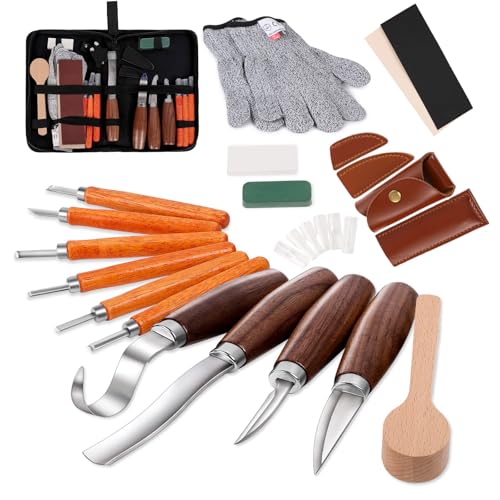 Wood Carving Tools Set for Beginners (10pcs)