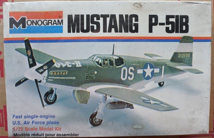Amazon.co.jp: MUSTANG P-51B マスタング 1/72 MONOGRAM モノグラム
