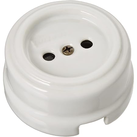 FONTINI Prise 2P T Blanc Tout Porcelaine GARBY Encastré