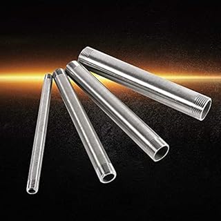 Threaded Pipe Fittings - Extension Threaded Pipe Connectors Fitting Stainless Steel Adapter(3/4")