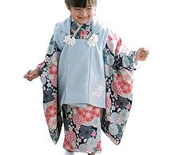 Amazon | [キャサリンコテージ]七五三 女の子 被布セット 3歳用 着物