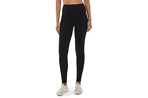 Danskin Women's BCI Full Length Ankle Legging - Cotton Blend Yoga Pants...