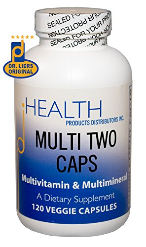 Multi Two (120 Capsules) - Advanced, Full-Spectrum Multivitamin, Mineral, and Cofactor Formula - Coenyzme Vitamins - Veggie Caps