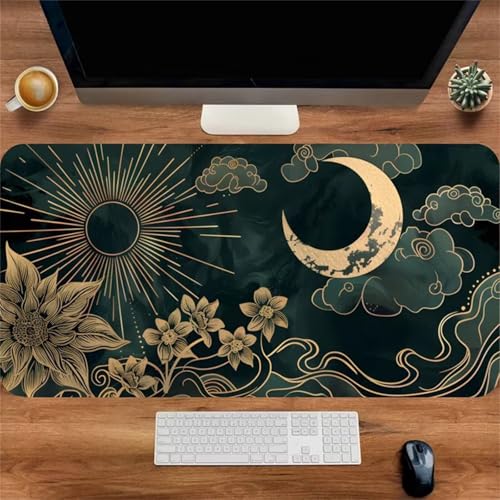 Tapis de souris gaming XXL 800x400mm Nuage de Simplicité pour bureau PC