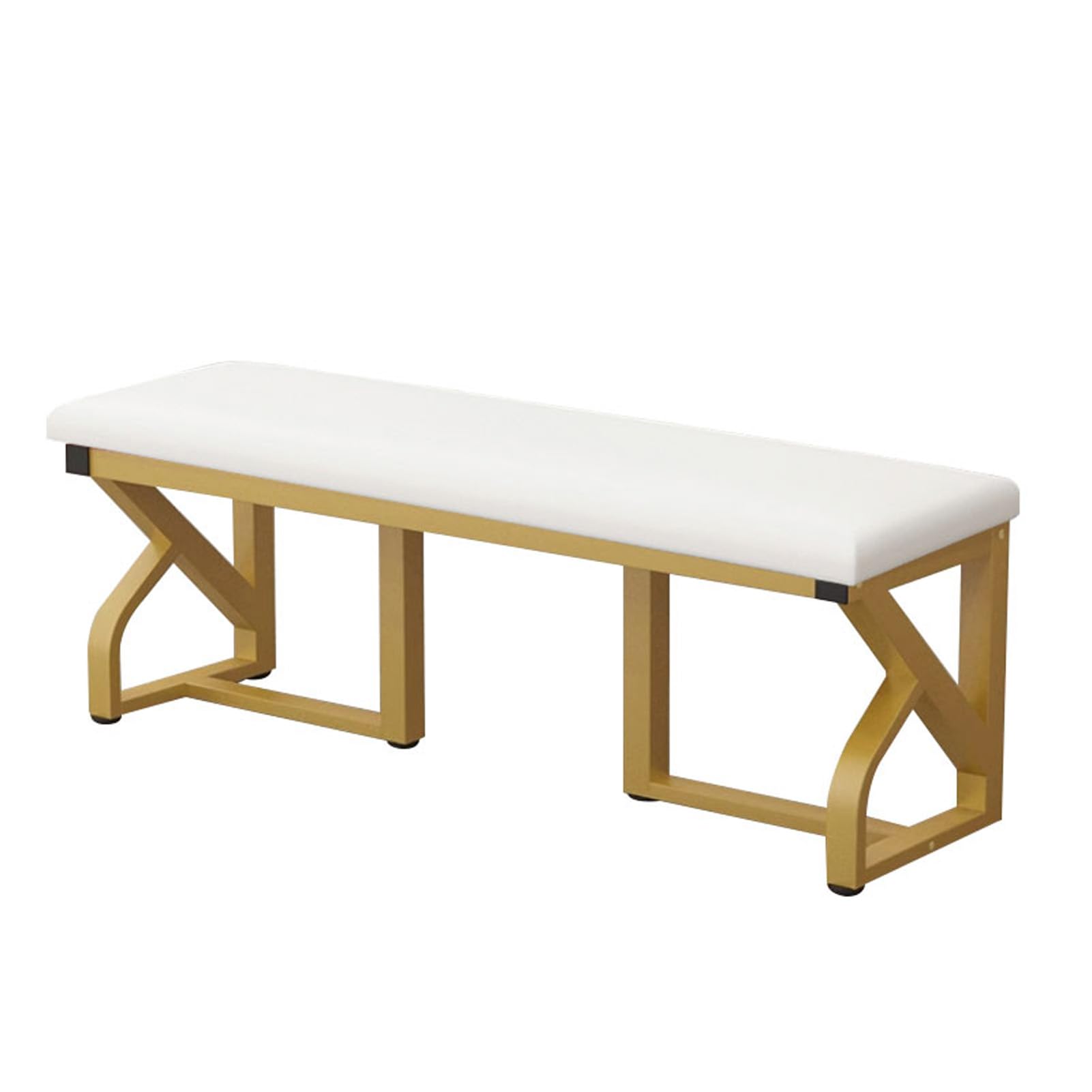 Banc d'entrée chic en cuir pour accueillir vos invités avec style
