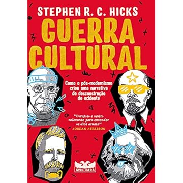 Capa do livro Guerra cultural: Como o pós-modernismo criou uma narrativa de desconstrução do ocidente