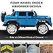 OLAKIDS Kids Ride On Car, Licensed Mercedes-Benz Maybach G650S with Remote Control, 12V Battery Powered Electric Vehicle Driving Toy with 3 Speeds, Wheels Suspension, Horn, Music, USB, TF (Navy)
