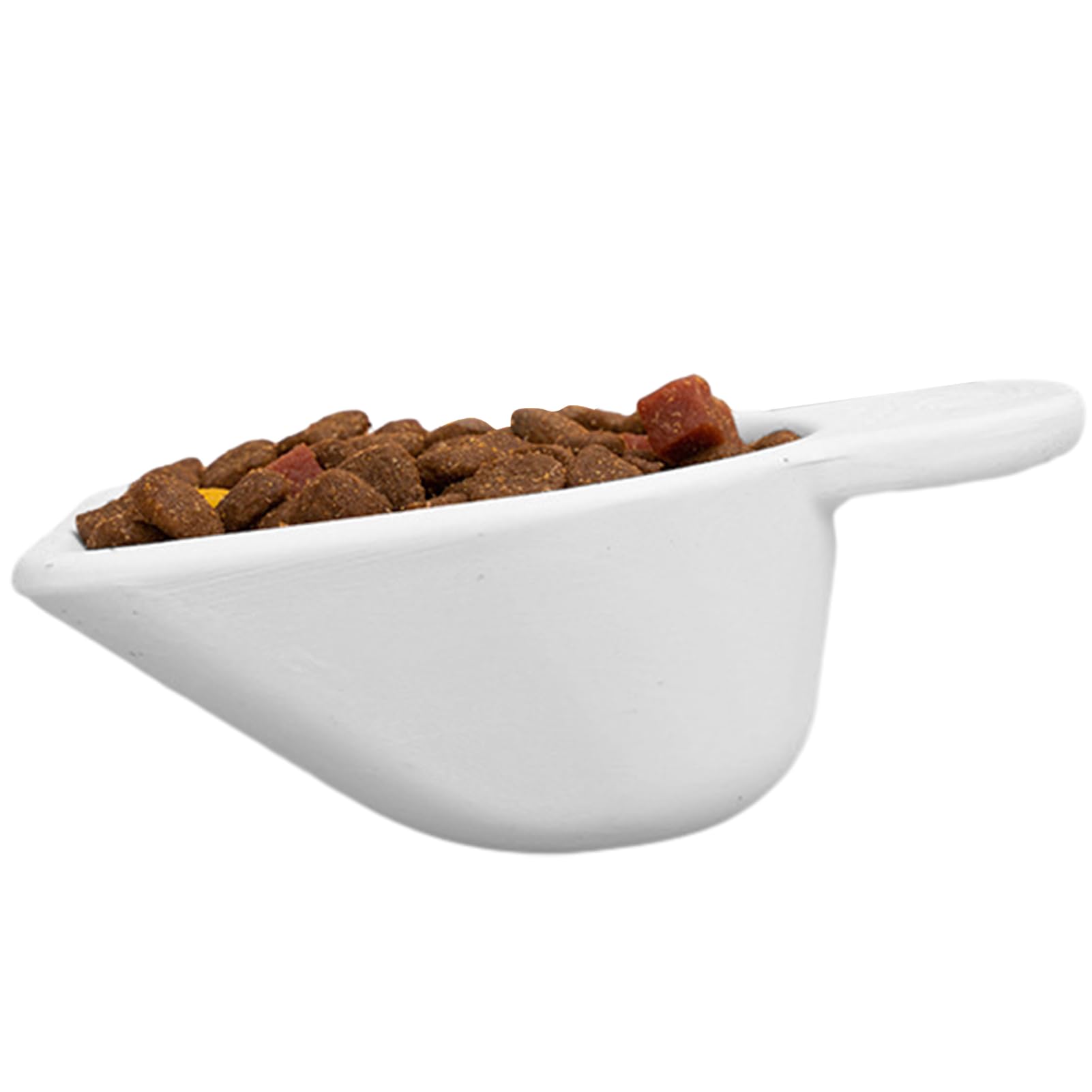 Teksome Standard Cat Dry Food Spoon | Diatomaceous Earth Cat Food Measuring Cups,Moisture-Absorbing Food Measuring Cups, Pet Food Storage Containers For Ferret And