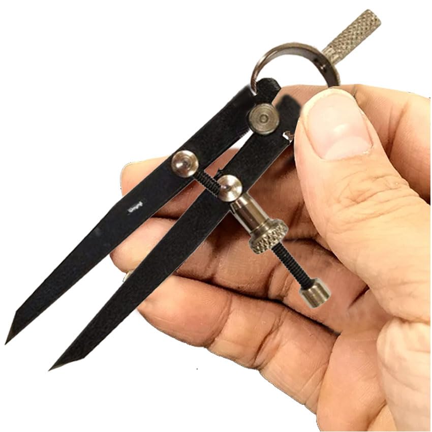 Spring Adjustable Compass Divider 3