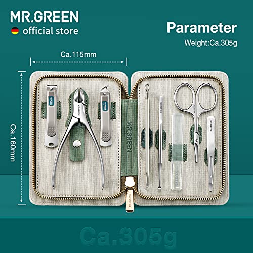 Mr.Green MR-8888I Manicure Sets Pedicure Kits Stainless Steel Nail Clipper Personal Care Tools thumb #4