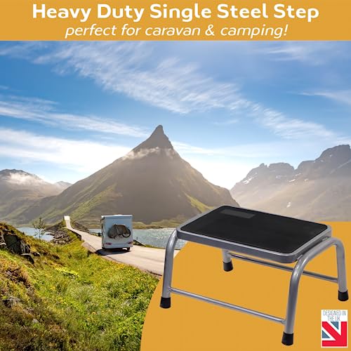 Xtremeauto Heavy Duty Caravan Step Single Caravan Steps For Door