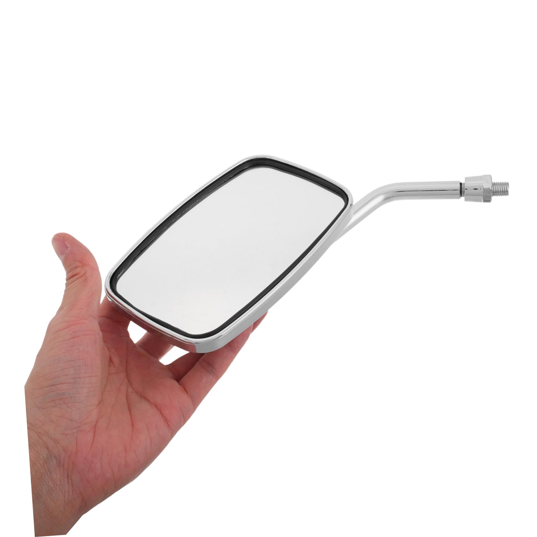 Cabilock Espejo Retrovisor Modificado Para Motocicleta Scooter y Motocross Diseño Cuadrado Espejo Lateral Equipo Para Moto